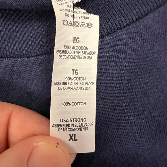 Bella + Canvas Women's Halloween T-Shirt Navy/Multi Size XL - Picture 9 of 9